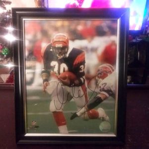 Autographed Bengals memorabilia